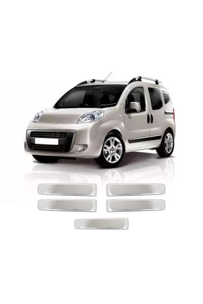 BRSPLAST  Fiat Fiorino Uyumlu 2007 Ve Üzeri Krom Kapı Kolu 5 Kapı Paslanmaz Çelik ürün görseli 1