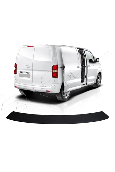 BRSPLAST  Citroen Jumpy Uyumlu 2016 Ve Üzeri Long Abs Arka Tampon Üstü Koruma - Resim 2