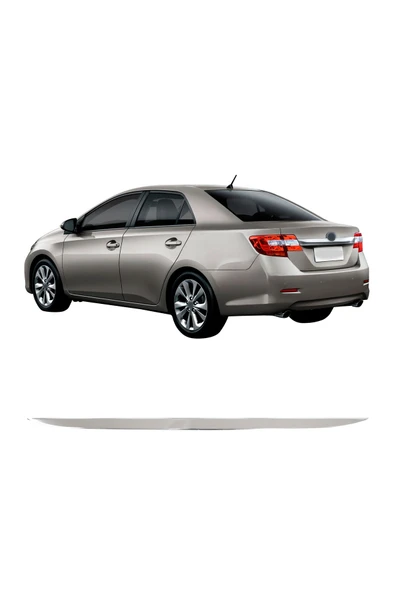 BRSPLAST  Toyota Corolla Uyumlu 2013-2019 Krom Bagaj Alt Çıtası Paslanmaz Çelik - Resim 2
