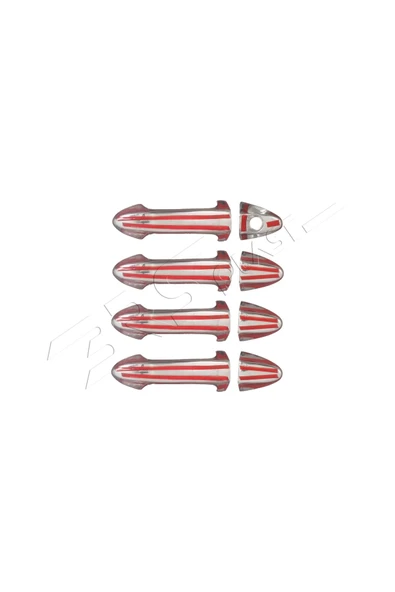 BRSPLAST  Ford EcoSport Uyumlu 2017 Ve Üzeri Krom Kapı Kolu 4 Kapı Paslanmaz Çelik - Resim 6