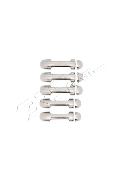 BRSPLAST  Ford Connect Uyumlu 2002-2009 Krom Kapı Kolu 5 Kapı Paslanmaz Çelik - Resim 2