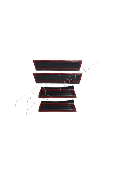 BRSPLAST  Renault Captur Uyumlu 2013 Ve Üzeri Abs Kapı Eşiği 4 Parça - Resim 5