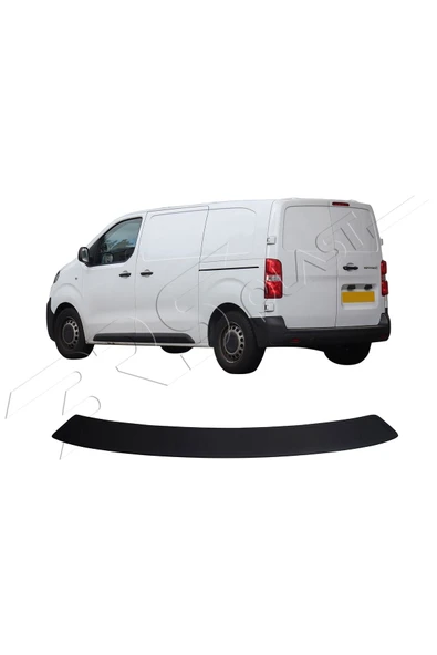 BRSPLAST  Citroen Dispatch Uyumlu 2016 Ve Üzeri Long Abs Arka Tampon Üstü Koruma - Resim 2