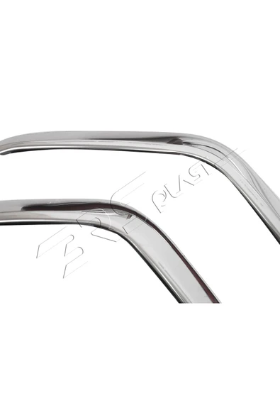 BRSPLAST  Ford Transit Uyumlu 2019 Ve Üzeri Krom Ön Panjur Çerçevesi 4 Parça Paslanmaz Çelik - Resim 5