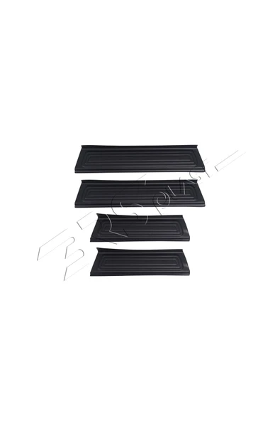 BRSPLAST  Renault Captur Uyumlu 2013 Ve Üzeri Abs Kapı Eşiği 4 Parça - Resim 2