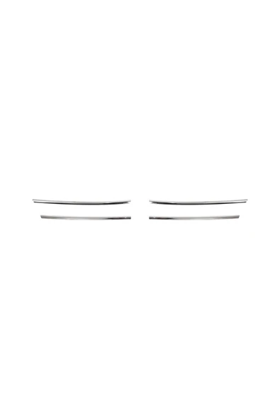 BRSPLAST  Volkswagen Transporter T6.1 Uyumlu Krom Ön Tampon Çıtası 4 Parça Paslanmaz Çelik - Resim 5