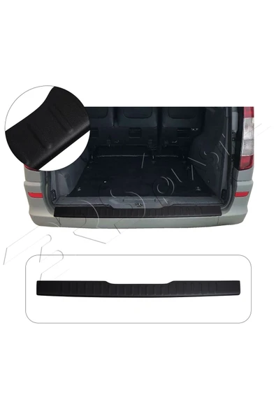 BRSPLAST  Mercedes Vito W639 Uyumlu 2003-2015 Abs Arka Tampon Üstü Koruma ürün görseli 1