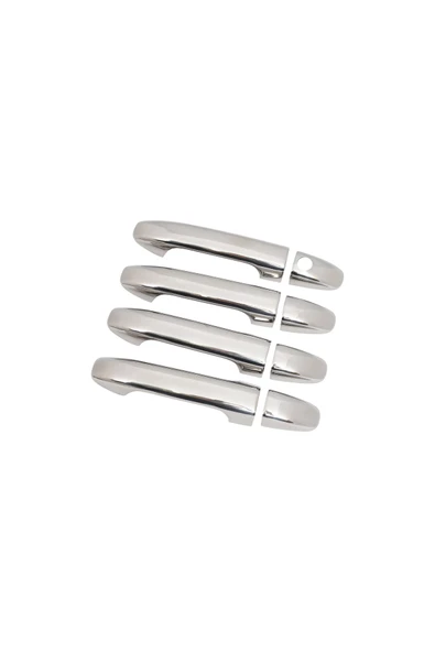 BRSPLAST  Mercedes Sprinter W907 Uyumlu 2019 Ve Üzeri Krom Kapı Kolu 4 Kapı Paslanmaz Çelik - Resim 4