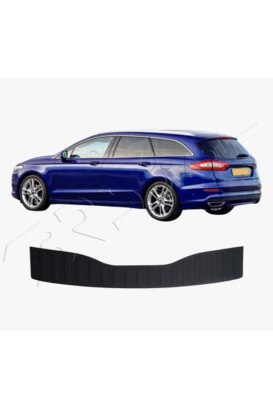 BRSPLAST  Ford Mondeo 5 Turnier Uyumlu 2015 Ve Üzeri Abs Arka Tampon Üstü Koruma - Resim 2