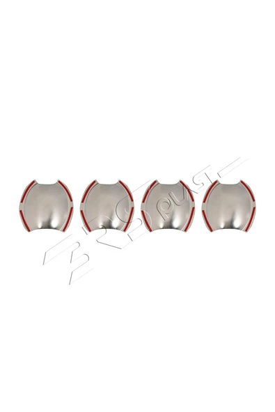 BRSPLAST  Mercedes Vito W639 Uyumlu 2003-2014 Krom Kapı Kolu Tası 4 Parça Paslanmaz Çelik - Resim 5