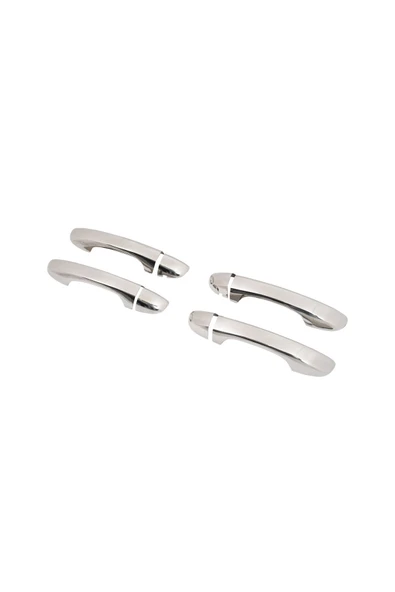 BRSPLAST  Volkswagen Tiguan Uyumlu 2016 Ve Üzeri Krom Kapı Kolu 4 Kapı Paslanmaz Çelik - Resim 3