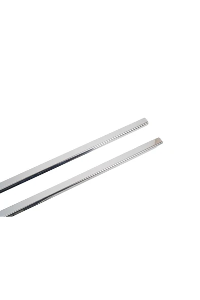 BRSPLAST  Volkswagen Transporter T4 Uyumlu 1990-2003 Krom Cam Çıtası 2 Parça Paslanmaz Çelik - Resim 4