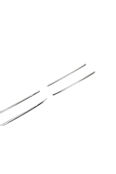 BRSPLAST  Volkswagen Transporter T6.1 Uyumlu Krom Ön Tampon Çıtası 4 Parça Paslanmaz Çelik - Resim 6