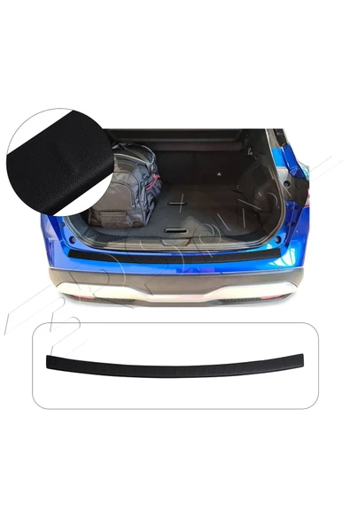 BRSPLAST  Nissan Qashqai J11 Uyumlu 2017-2020 Abs Arka Tampon Üstü Koruma ürün görseli 1