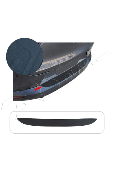 BRSPLAST  Mazda CX-3 Uyumlu Abs Arka Tampon Üstü Koruma ürün görseli 1