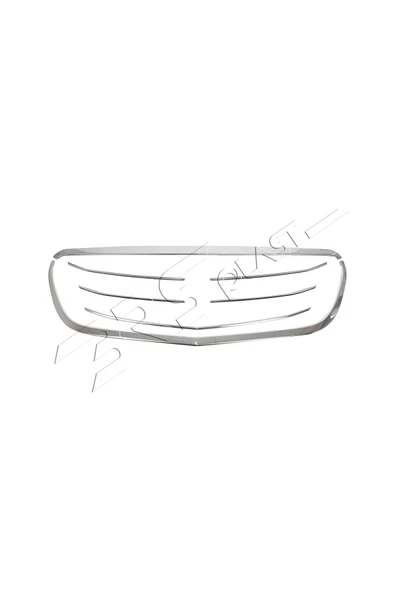 BRSPLAST  Mercedes Vito W447 Uyumlu Krom Ön Panjur Çerçevesi Ve Ön Panjur 7 Parça Paslanmaz Çelik - Resim 3