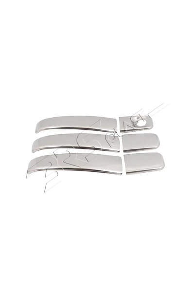 BRSPLAST  Nissan Primastar Uyumlu 2001-2014 Krom Kapı Kolu 3 Kapı Paslanmaz Çelik - Resim 6