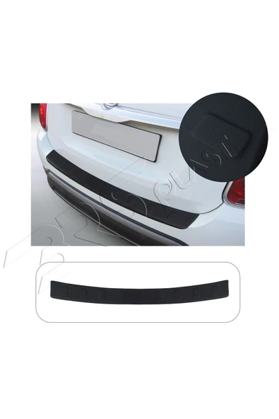 BRSPLAST  Fiat 500X Uyumlu 2014 Ve Üzeri Abs Arka Tampon Üstü Koruma ürün görseli 1