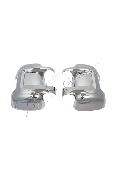 BRSPLAST  Citroen Jumper Uyumlu 2006-2024 Ayna Kapağı 2 Parça Abs Krom Kaplama - Resim 6