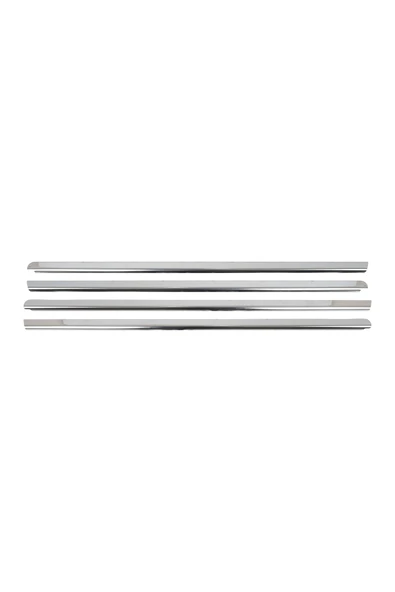 BRSPLAST  Renault Clio 3 Symbol Uyumlu 2013 Ve Üzeri Krom Cam Çıtası 4 Parça Paslanmaz Çelik - Resim 3