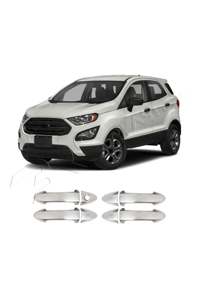 BRSPLAST  Ford EcoSport Uyumlu 2017 Ve Üzeri Krom Kapı Kolu 4 Kapı Paslanmaz Çelik - Resim 2