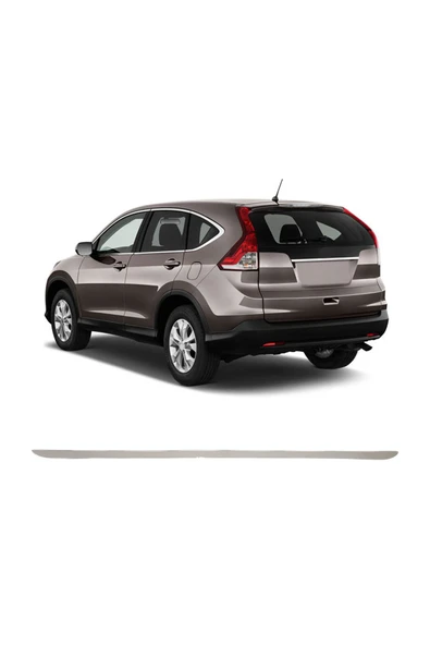 BRSPLAST  Honda CR-V Uyumlu 2014 ve üzeri Krom Bagaj Alt Çıtası Paslanmaz Çelik ürün görseli 1