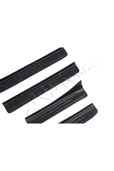 BRSPLAST  Dacia Duster Uyumlu 2018-2024 Abs Kapı Eşiği 4 Parça - Resim 4