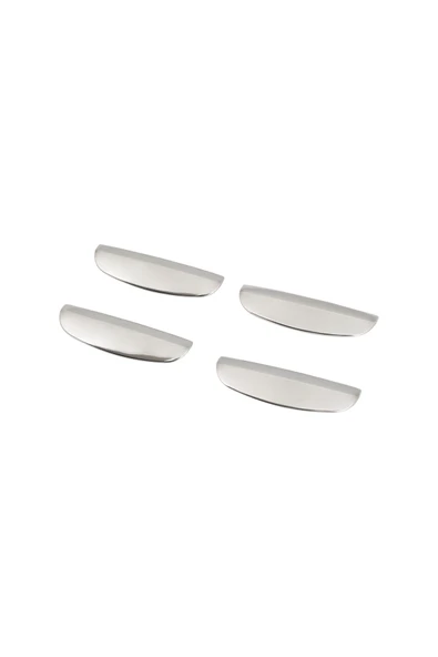 BRSPLAST  Hyundai Getz Uyumlu 2002 Ve Üzeri Krom Kapı Kolu 4 Kapı Paslanmaz Çelik - Resim 3