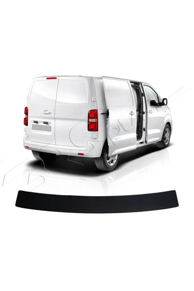 BRSPLAST  Citroen Jumpy Uyumlu 2016 Ve Üzeri Abs Arka Tampon Üstü Koruma - Resim 2