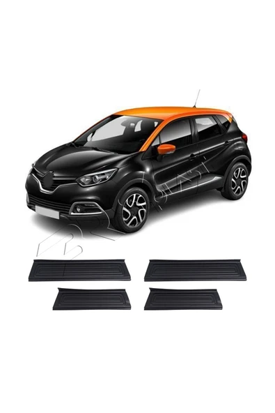 BRSPLAST  Renault Captur Uyumlu 2013 Ve Üzeri Abs Kapı Eşiği 4 Parça - Resim 3