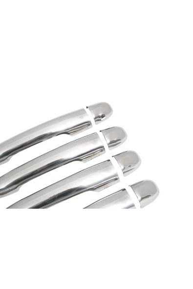 BRSPLAST  Renault Vel Satis Uyumlu 2006-2009 Krom Kapı Kolu 4 Kapı Paslanmaz Çelik - Resim 6