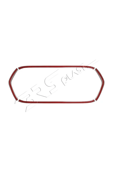 BRSPLAST  Ford Transit Uyumlu 2019 Ve Üzeri Krom Ön Panjur Çerçevesi 4 Parça Paslanmaz Çelik - Resim 6