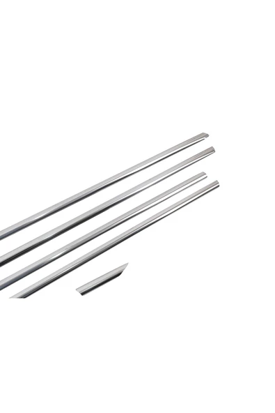 BRSPLAST  Volkswagen Jetta Uyumlu 2011 Ve Üzeri Krom Cam Çıtası 6 Parça Paslanmaz Çelik - Resim 4