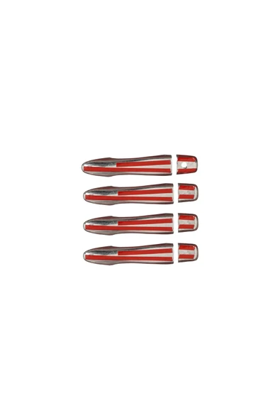 BRSPLAST  Nissan Navara Uyumlu 2015 Ve Üzeri Krom Kapı Kolu 4 Kapı Paslanmaz Çelik - 4