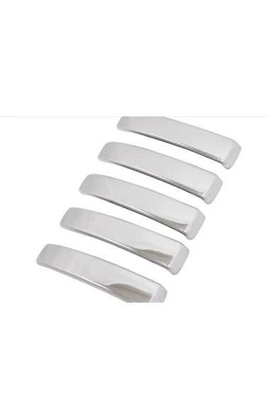 BRSPLAST  Fiat Fiorino Uyumlu 2007 Ve Üzeri Krom Kapı Kolu 5 Kapı Paslanmaz Çelik - Resim 4