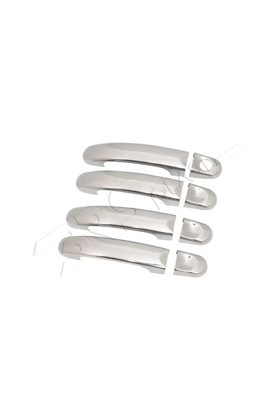 BRSPLAST  Volkswagen Touran Uyumlu 2003-2015 Krom Kapı Kolu 4 Kapı Paslanmaz Çelik - Resim 3