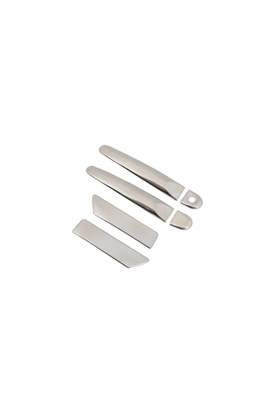 BRSPLAST  Nissan Juke Uyumlu 2010 Ve Üzeri Krom Kapı Kolu 4 Kapı Paslanmaz Çelik - Resim 3