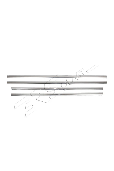 BRSPLAST  Opel Vectra C Uyumlu 2002-2008 Krom Cam Çıtası 4 Parça Paslanmaz Çelik - Resim 3