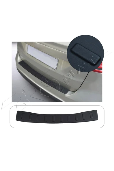 BRSPLAST  Ford B-Max Uyumlu 2012 Ve Üzeri Abs Arka Tampon Üstü Koruma ürün görseli 1