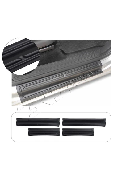 BRSPLAST  Volkswagen Amarok Uyumlu 2010 Ve Üzeri Abs Kapı Eşiği 4 Parça ürün görseli 1