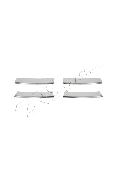 BRSPLAST  Volkswagen Golf 4 Uyumlu Krom Ön Panjur 4 Parça Paslanmaz Çelik - Resim 3