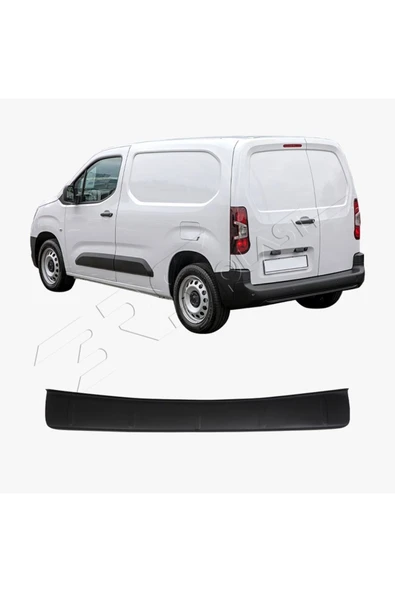 BRSPLAST  Opel Combo E Uyumlu 2019 Ve Üzeri Geniş Model Abs Arka Tampon Üstü Koruma - Resim 2