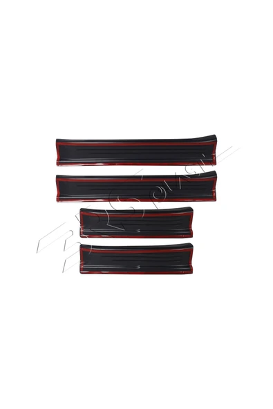 BRSPLAST  Dacia Sandero Uyumlu 2012-2020 Abs Kapı Eşiği 4 Parça - Resim 5