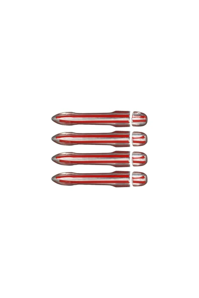 BRSPLAST  Renault Vel Satis Uyumlu 2006-2009 Krom Kapı Kolu 4 Kapı Paslanmaz Çelik - Resim 4