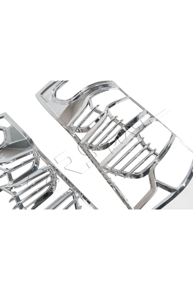 BRSPLAST  Mercedes Vito W447 Uyumlu 2015 Ve Üzeri Stop Çerçevesi 2 Parça Abs Krom Kaplama - Resim 4