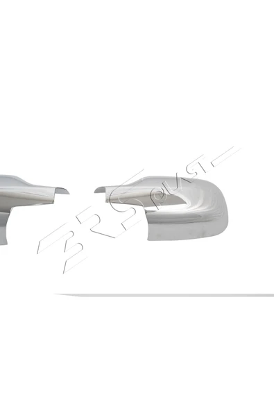 BRSPLAST  Renault Scenic 2 Uyumlu 2003-2009 Ayna Kapağı 2 Parça Abs Krom Kaplama - Resim 5