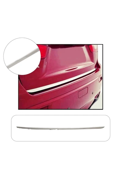 BRSPLAST  ASX Uyumlu 2010 ve üzeri Krom Bagaj Alt Çıtası Paslanmaz Çelik ürün görseli 1