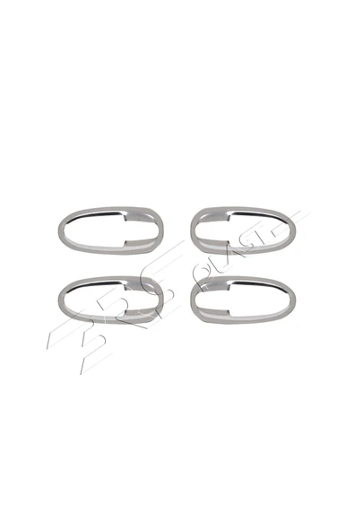 BRSPLAST  Mercedes Vito W447 Uyumlu Krom Kapı Kolu Tası 4 Parça Paslanmaz Çelik - Resim 3