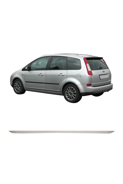 BRSPLAST  Ford C-Max 2 Uyumlu 2010 ve üzeri Krom Bagaj Alt Çıtası Paslanmaz Çelik - Resim 2