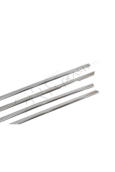 BRSPLAST  Ford Focus 4 Uyumlu 2018 Ve Üzeri Krom Cam Çıtası 4 Parça Paslanmaz Çelik - Resim 5